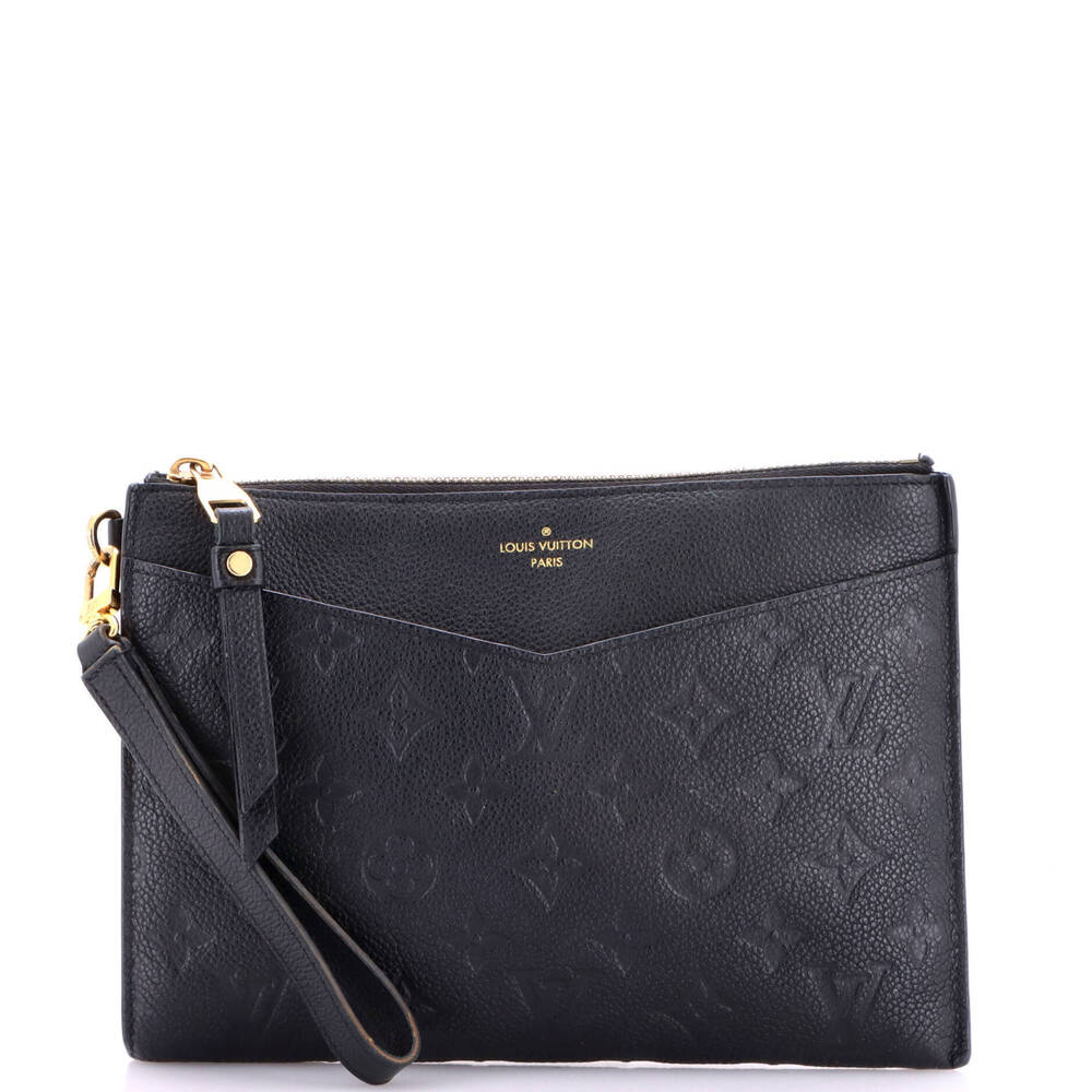 Louis Vuitton MM Pochette Melanie Monogram Empreinte Leather